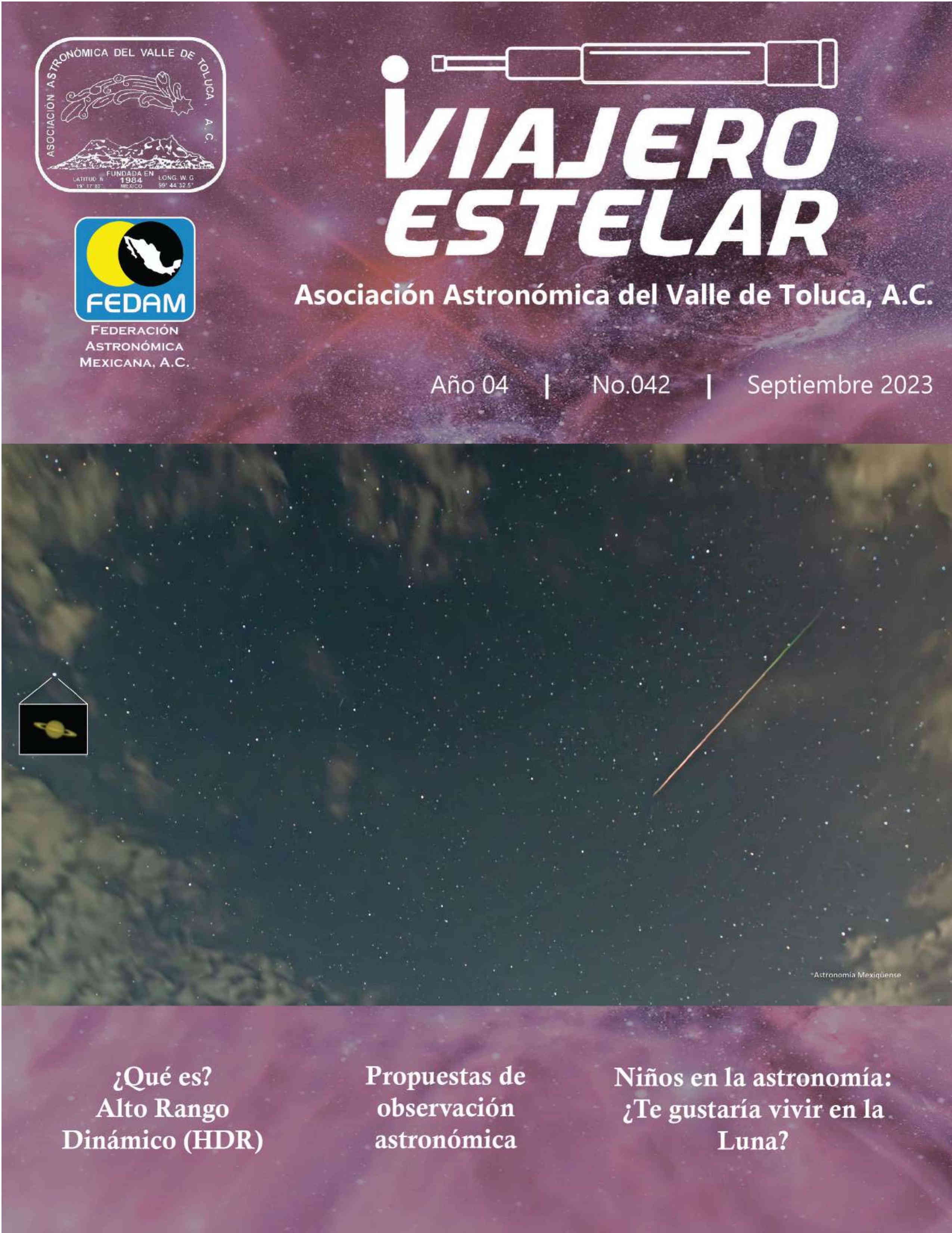 Imágen de la revista Viajero Estelar